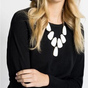 Kendra Scott Harlow Necklace in White